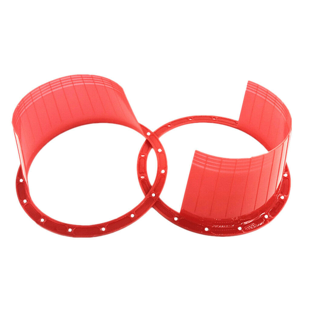 2x 6.5'' Car Speaker Waterproof Cover Horn Plastic Spacer