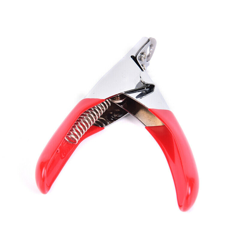 Stainless Steel Pet Dog Cat Birds Toe Claw Nail Clippers Trimmer Grooming Y FG