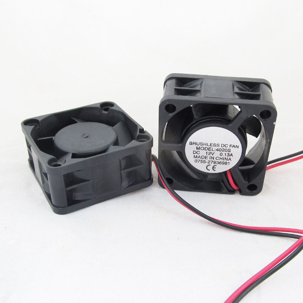 10pcs Brushless DC Cooling Fan 5 Blade 12V 40x40x20mm 40mm 4020S