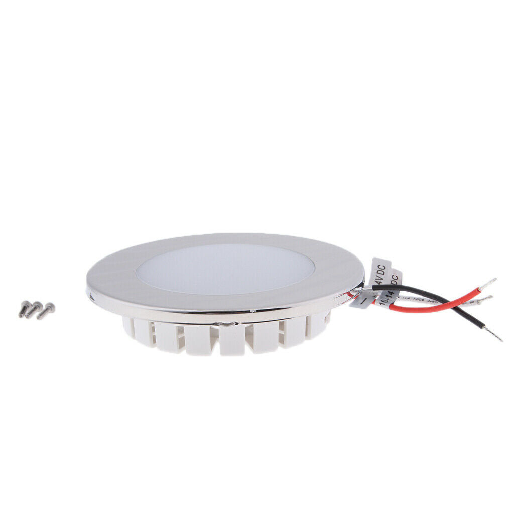 4.75" RV Marine Yacht Interior Ceiling Dome LED Light 12V 6W/2W