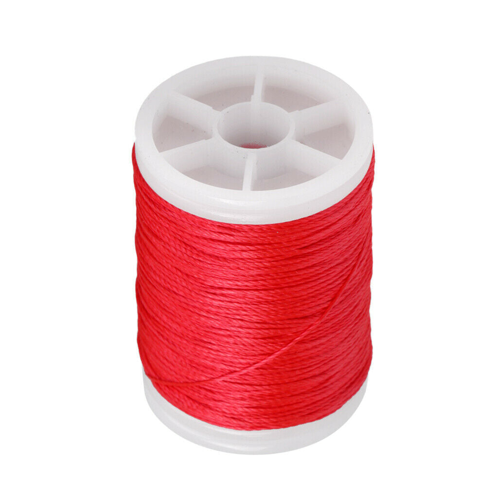 2Pcs Archery Serving Thread Protect and Repair Wear-resistant Red+Black
