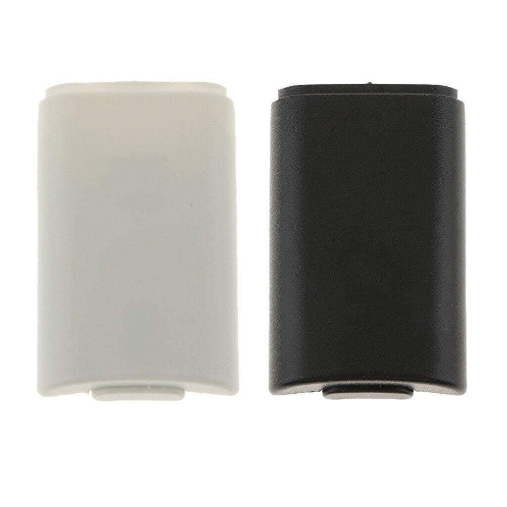 Battery Cover Back Door for Microsoft   360 S Remote Control Black White