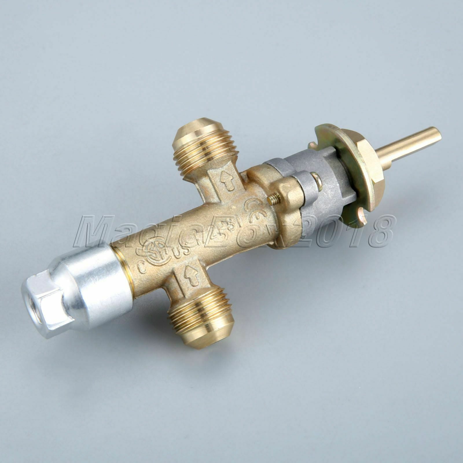 1x Replace Gas Control Valve with Thermocouple & Knob Switch Heater Grill Parts