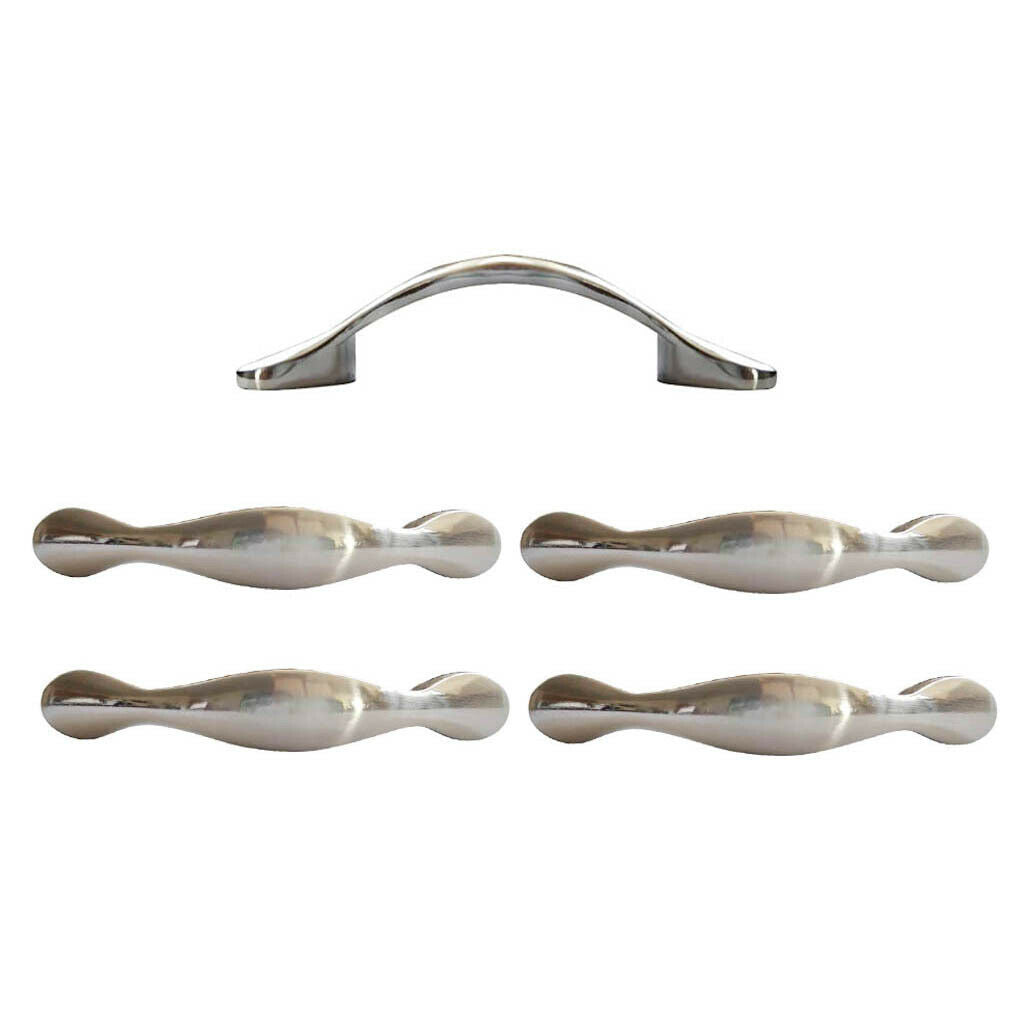 5pcs Door Handle Pull Cabinet Drawer Furniture
