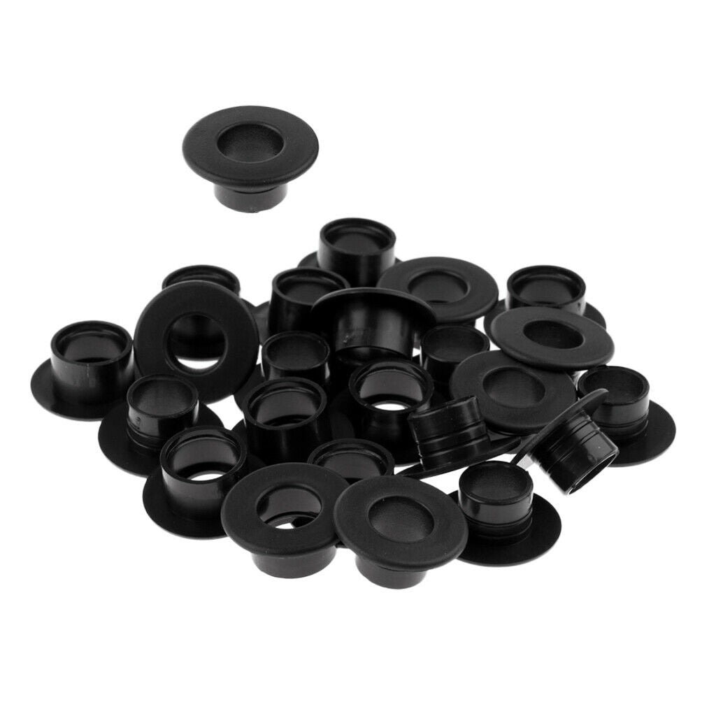 2X 12 pieces Foosball Bearing with thread for table football soccer rod