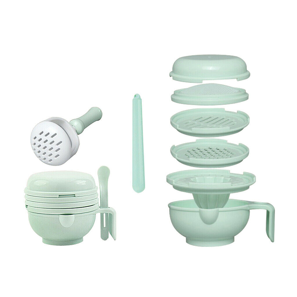 Baby Grinding Food Supplement Feeding Grind Food Dishes Hygiene Kit