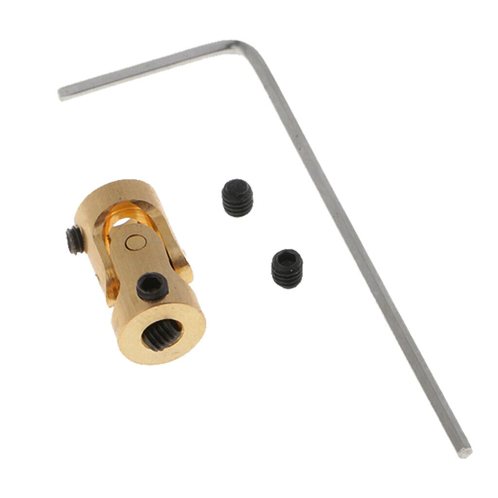 Gimbal Couplings Brass 3-3 Linkage Tree Coupler For RC Cars