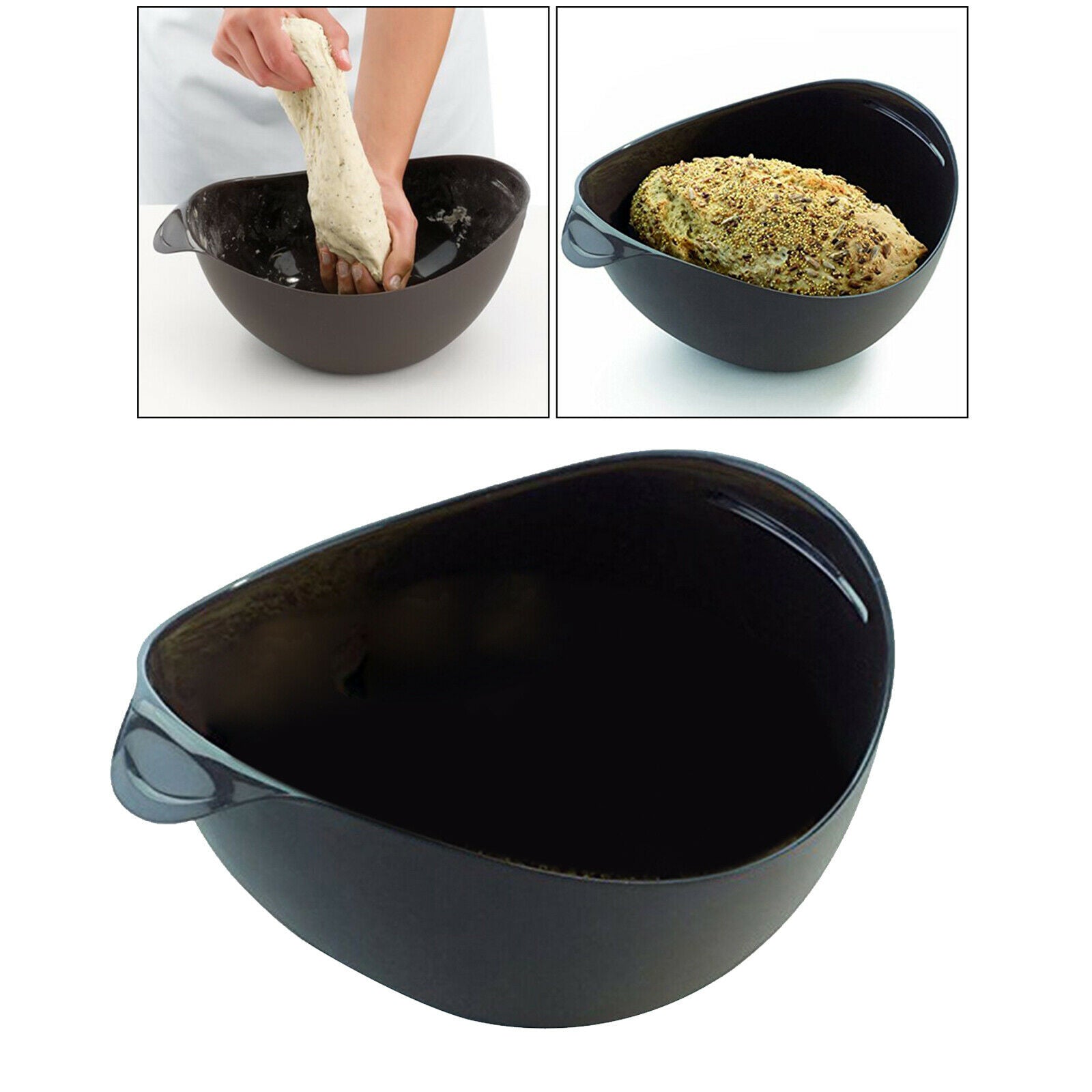 Silicone Bread Bowl Reusable Vegetable Fish Steam Food Cooking Kitchen Tool