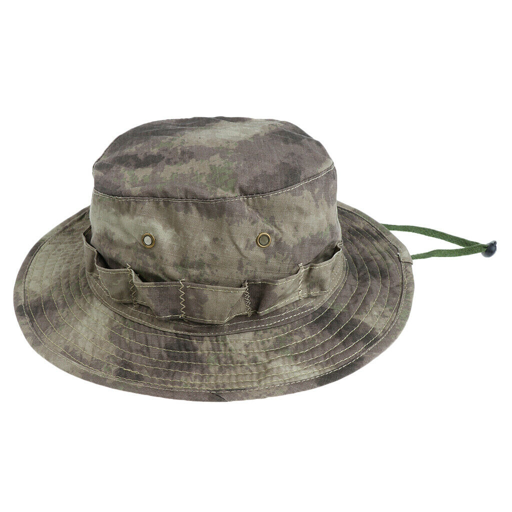 Camouflage   Comfortable Outdoor Sun Hat Headwear Headgear A-