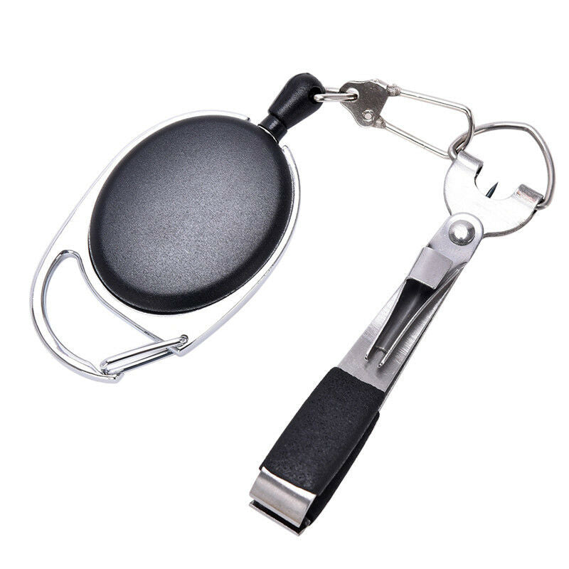 Quick Knot Tool 4 in 1 Fly Fishing Clippers Line Nipper Tying Zinger outdoor BDA