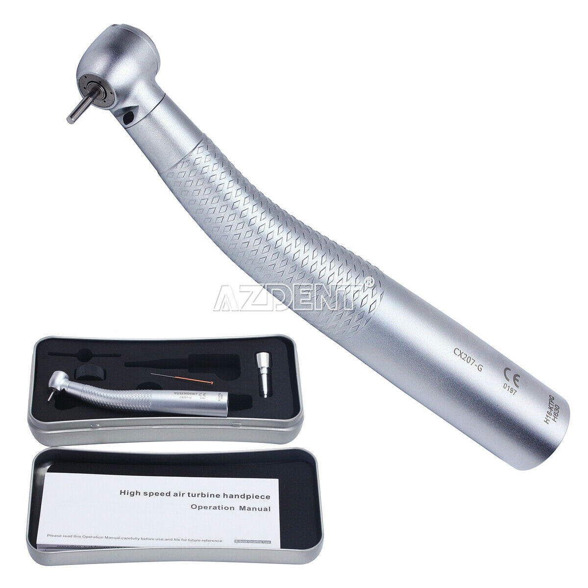 Dental Fiber Optic Torque Head Handpiece for MULTIfelx Quick Coupler