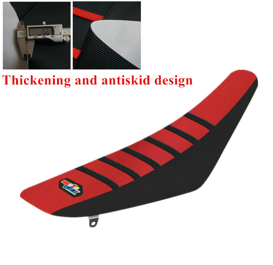 Motorcycle Motocross Seat Protection Cover Antislip Cushion For KXF Kawasaki