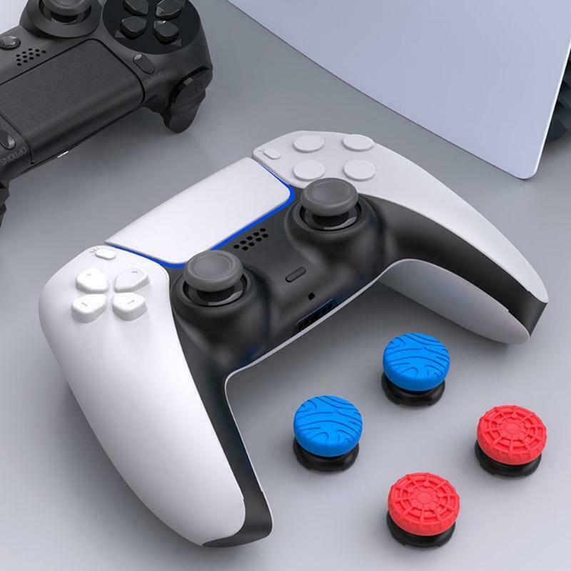 Soft Silicone Thumb Grip Rocker Cap Controller Analog Joystick Covers for PS5