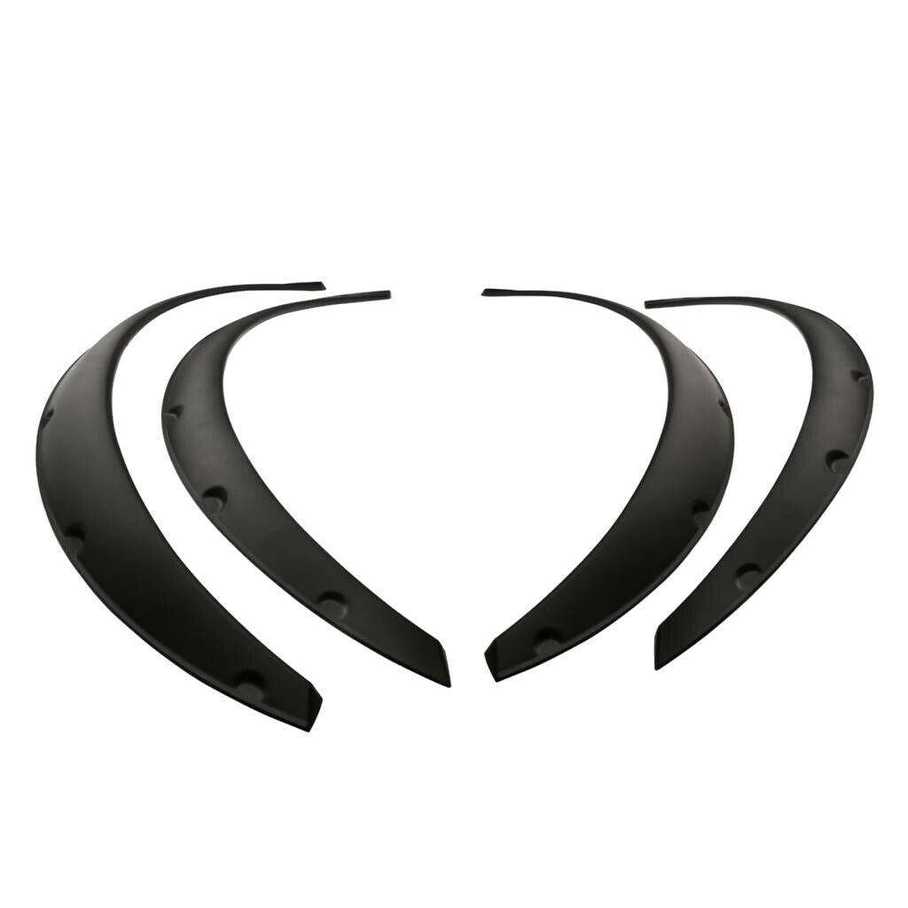 4pcs Automotive Fender  Trim Wheel Arch Moulding Body Refit