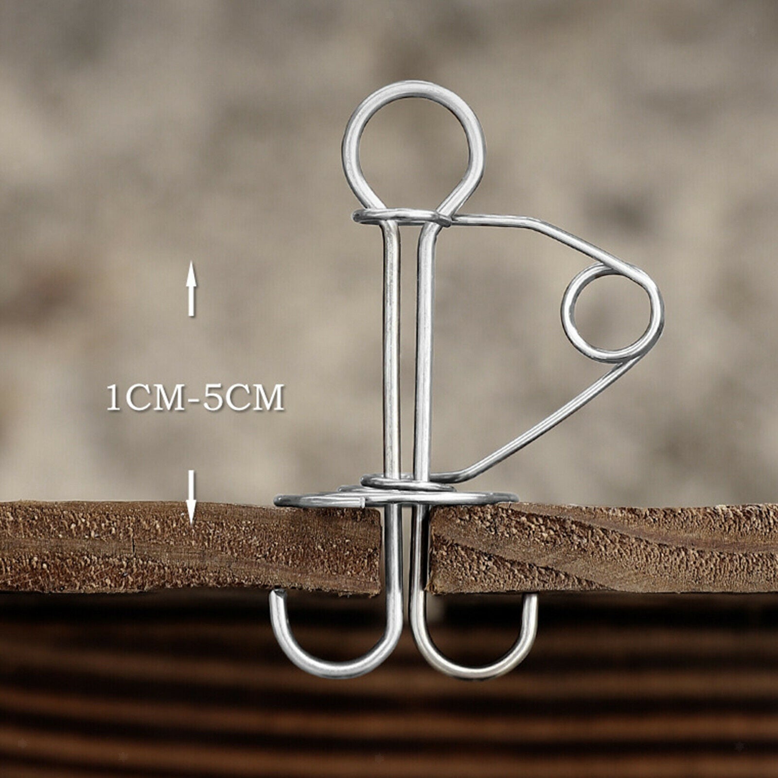10Pack Spring Octopus Deck Peg Windproof Tent Stakes Board Pegs Tent Nail