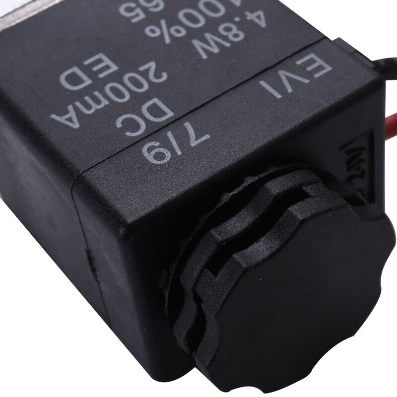 1 Pcs 3V1-06 Nc Solenoid Valve Dc 12V 3 Way 2 Position 1/8Inch Bsp Normally ClW5