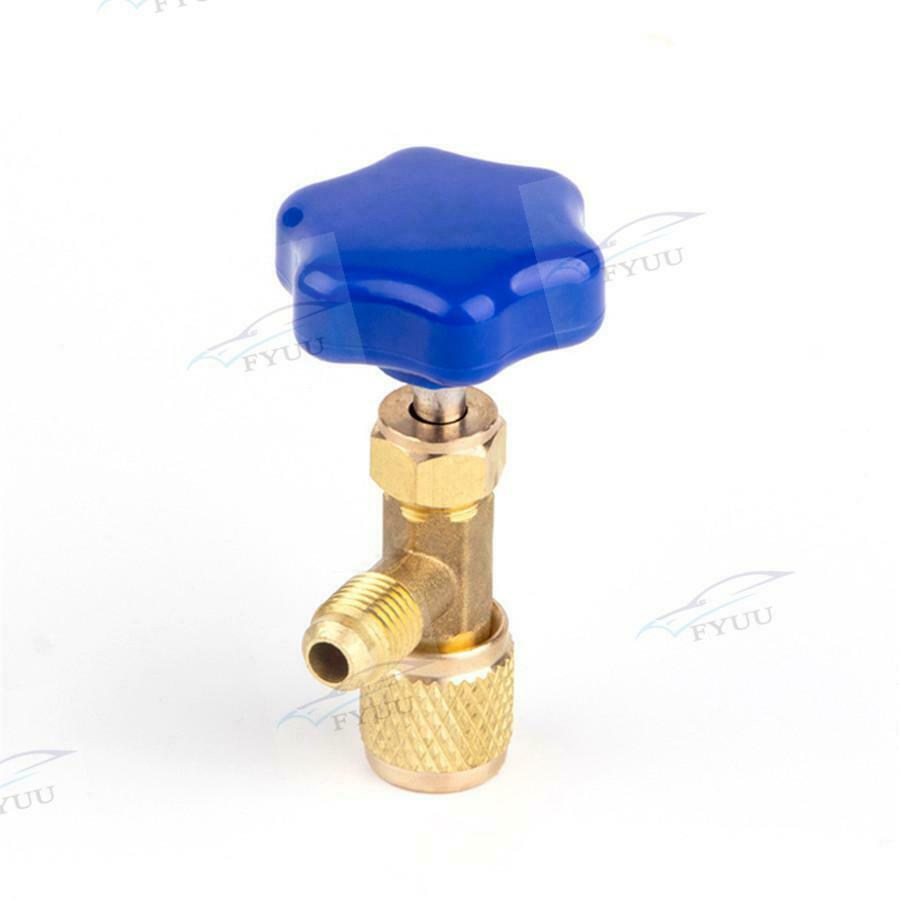 2× For R134a A/C Can Tap 1/2" Tapper Dispensing Valve Adapter Refrigerant Opener