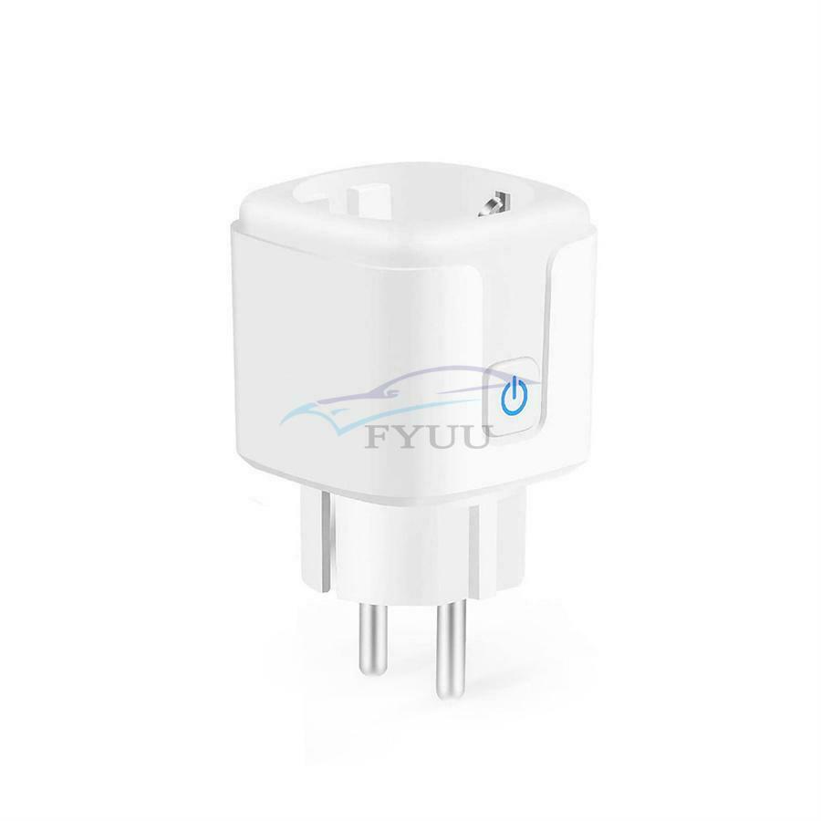 3500W 16A White EU Smart WiFi Plug Socket For Home Office Bedroom Smart Devices