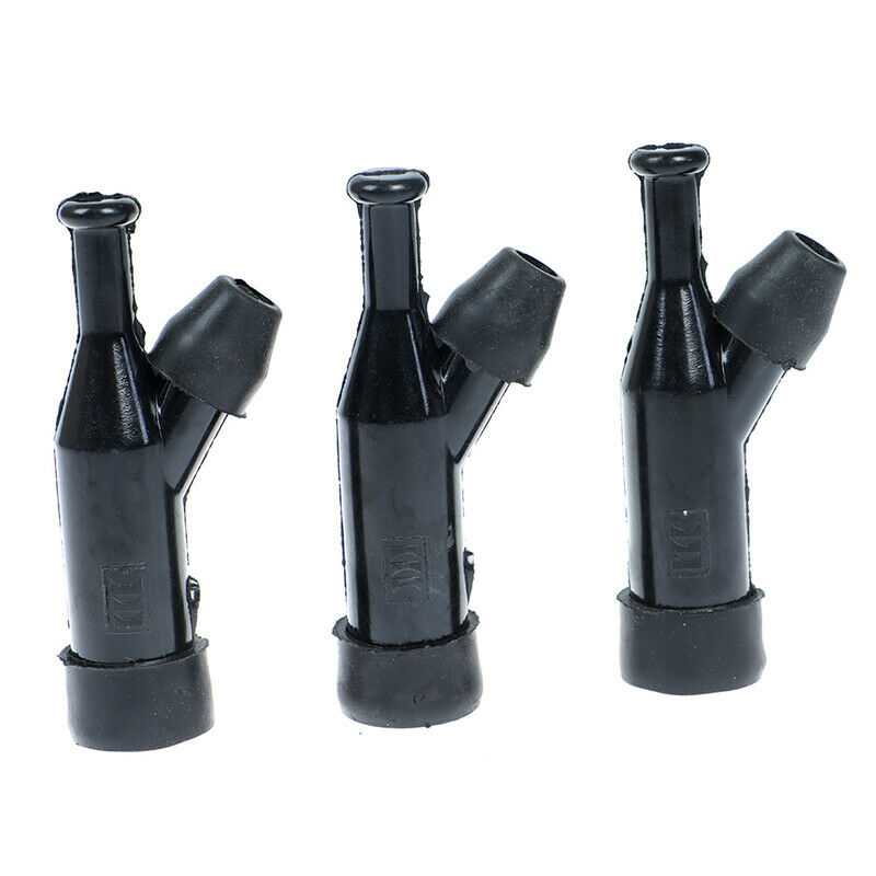 3Pc Spark Plug Cap for Motorcycle Universal Type General Purpose Various .l8