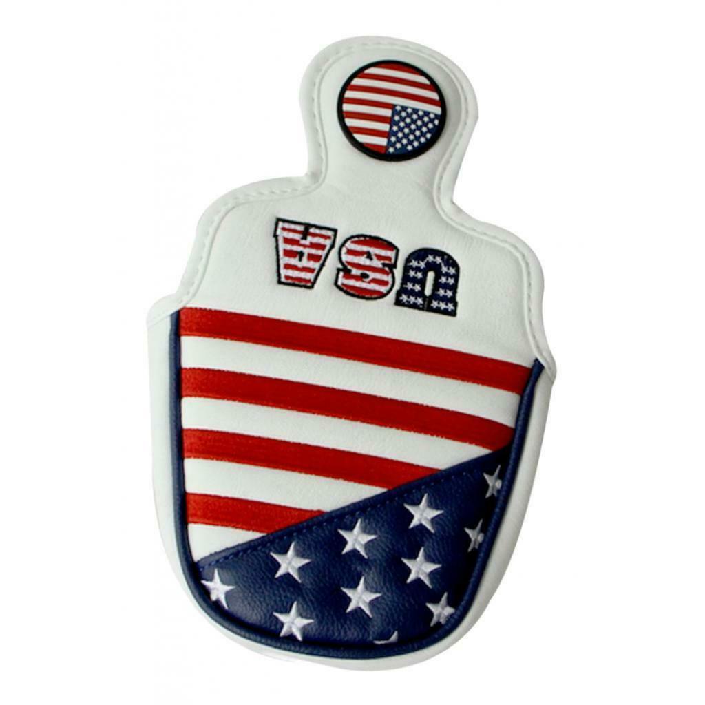 Golf Head Cover Headcover Magnetic Closure Club Cover Protector Semicircle