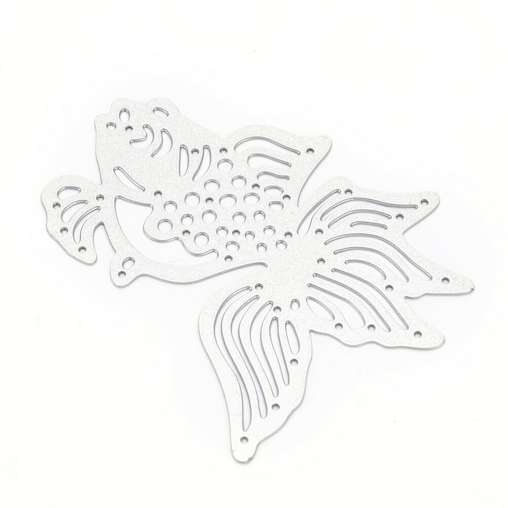 Goldfish Metal DIY Cutting Dies Stencil Scrapbook Album Paper Card Emboss Cra Tt