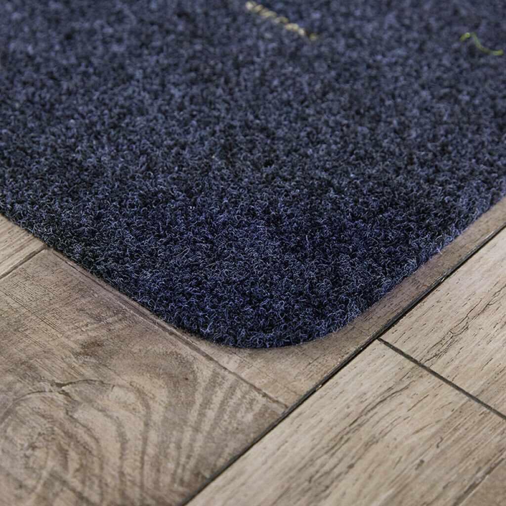 2x Kitchen Area Rugs Anti-slip Water-absorbing Floor Pad for Home Hallway