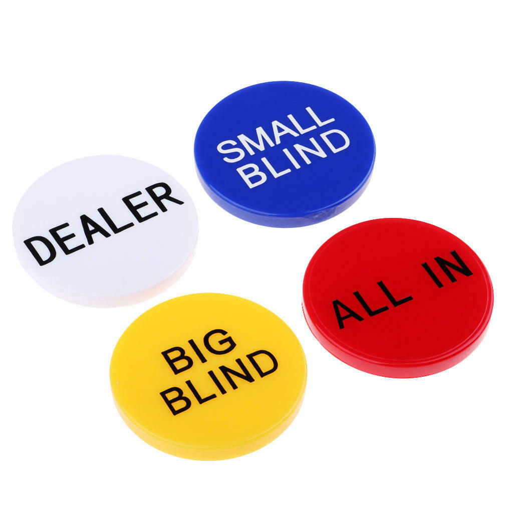 1 set of Pokerbottons large button diameter: approx. 5cm / 1.97 inches - white,