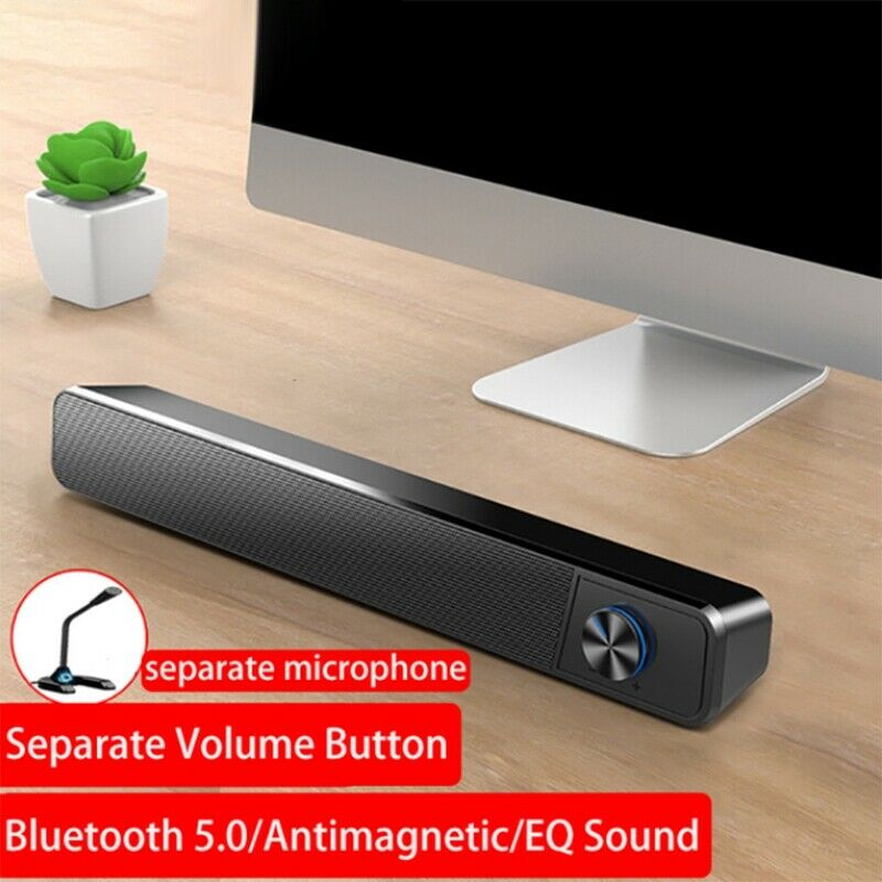 Soundbar TV Home Theatre System Caixa De Som Bluetooth Speakers Computer ColunU7