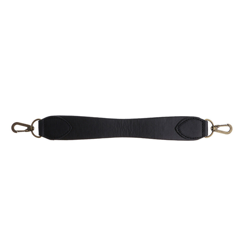2pcs PU Leather Short Handbag Strap Replacement Purse Handle Holder 29cm