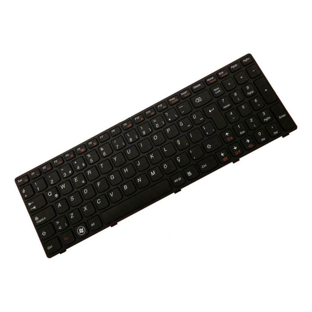 Replacement Keyboard Turkey for Lenovo B570 Z570 V570G b580 with Frame