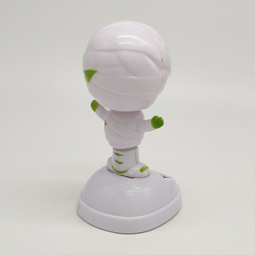 Solar Powered  Mummy with Shaking Head And Body, Decorations for Cars