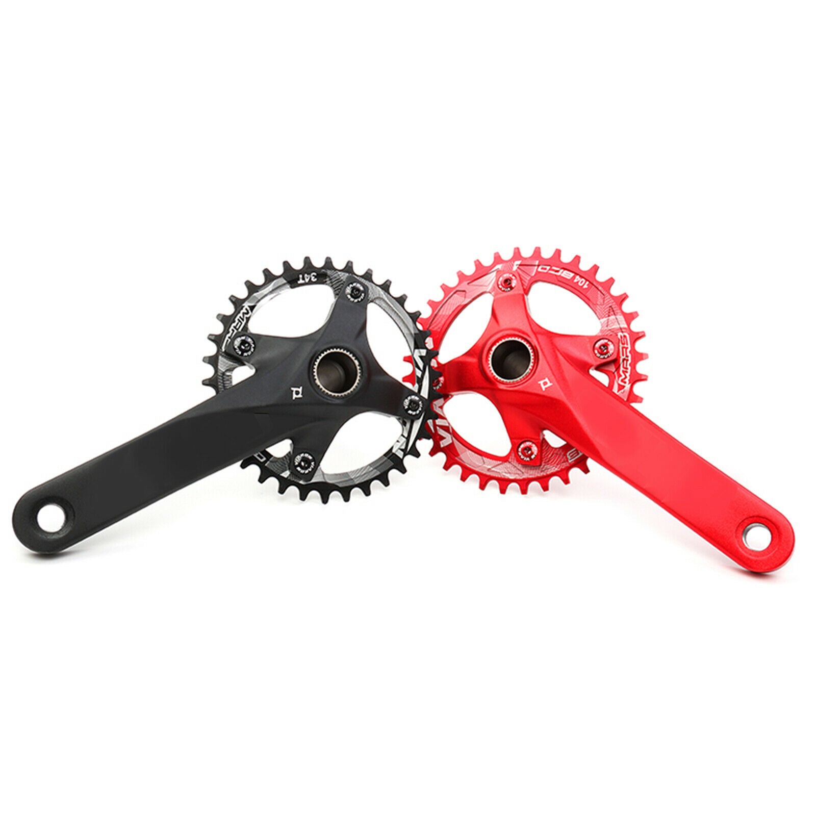 Bike Chainring Road Bicycle 104BCD Sprocket Chainwheel Component Red 40T