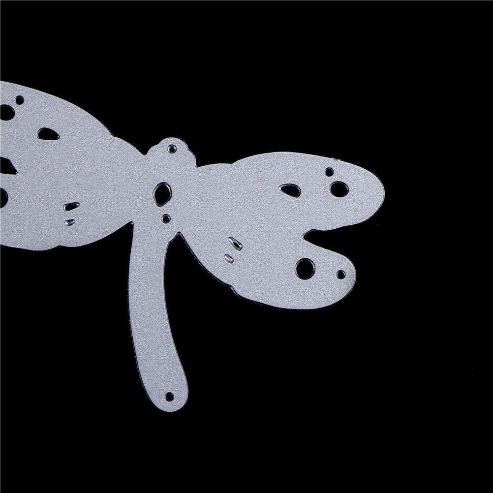 2pcs Dragonfly Metal Cutting Dies For DIY Scrapbooking Embossing Folder De.l8