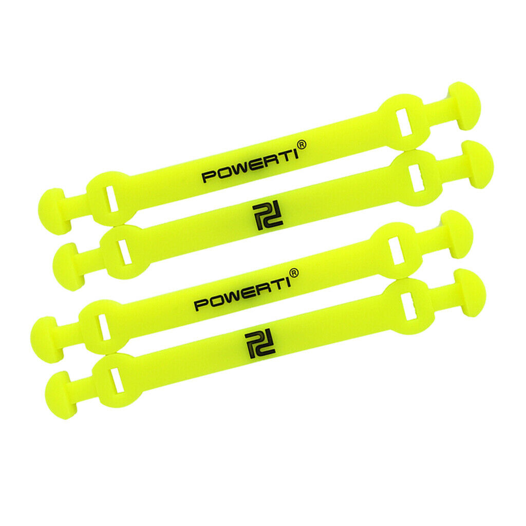 8Pcs Practical Vibration Dampeners Silicone Easy Installation Yellow+Red