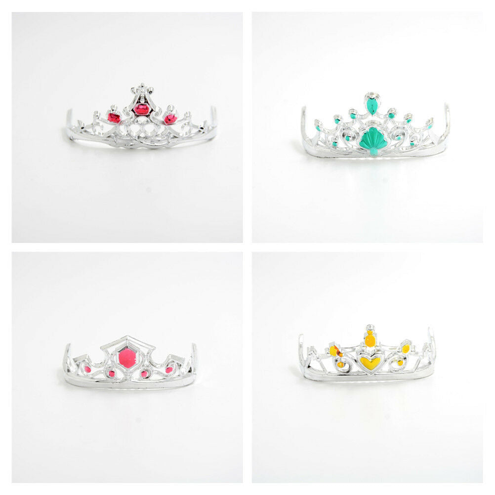 8X 4 Colours Fashion Crowns for  Headwear Jewelry Accessories for Do.l8