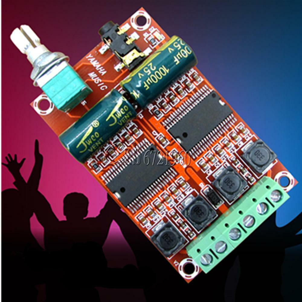 For Yamaha 20W+20W Digital Stereo Class D Amplifier Board audio AMP DC 12V CAR