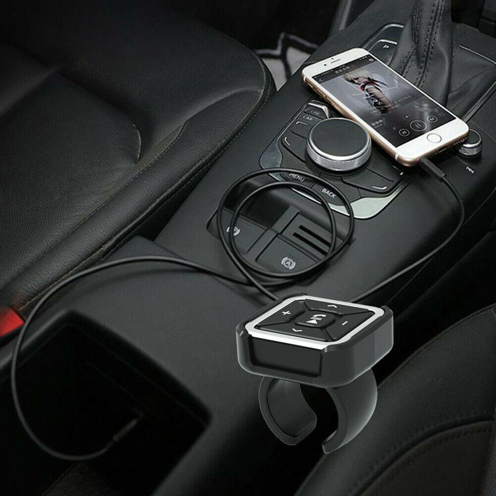 BT009 Car Steering Wheel Bluetooth-compatible 5.0 Remote Control for iOS An @