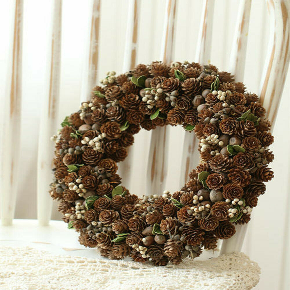 300 Pieces  Natural Pine Cones Christmas Natural Pine Cones Ornaments for