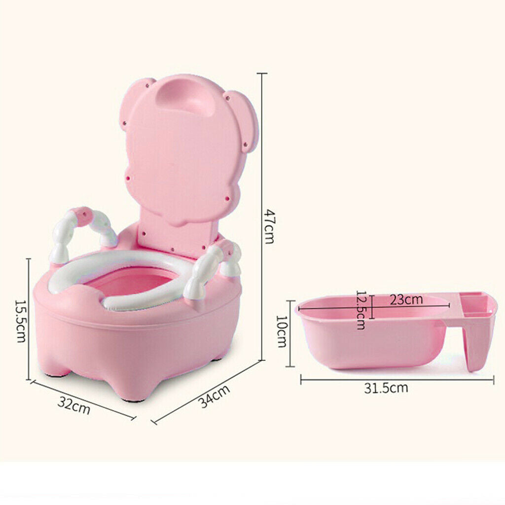 Portable Potty Toilet Trainer for Baby Infants Toddlers Bathroom Furniture -