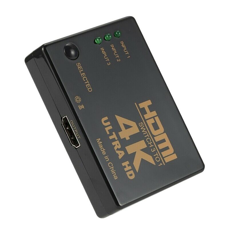 4Kx2K MI Switcher Three in One Out  Video Switcher Converter MI 3 in 1 Out SwiV6
