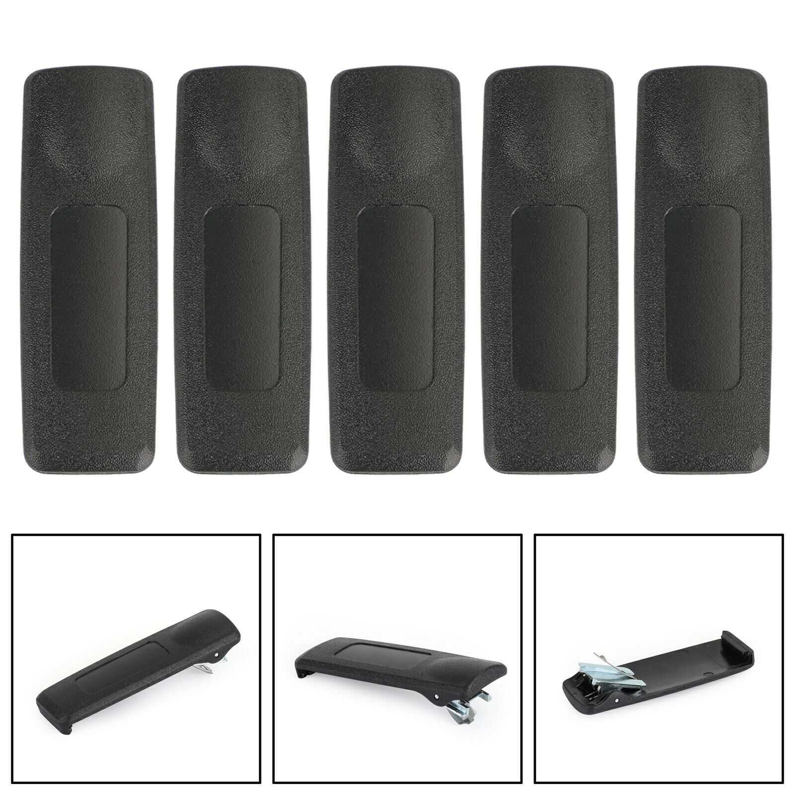 5x Back Pocket Clip Belt Clip Fit for PMNN4077 P8668 P8660 P6600 DP3600 GP328D