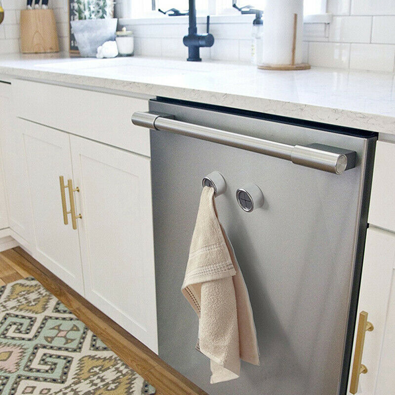 Creative Storage Racks Hanger Adhesive Rag Dishcloth Holder Cleaning Stic.l8