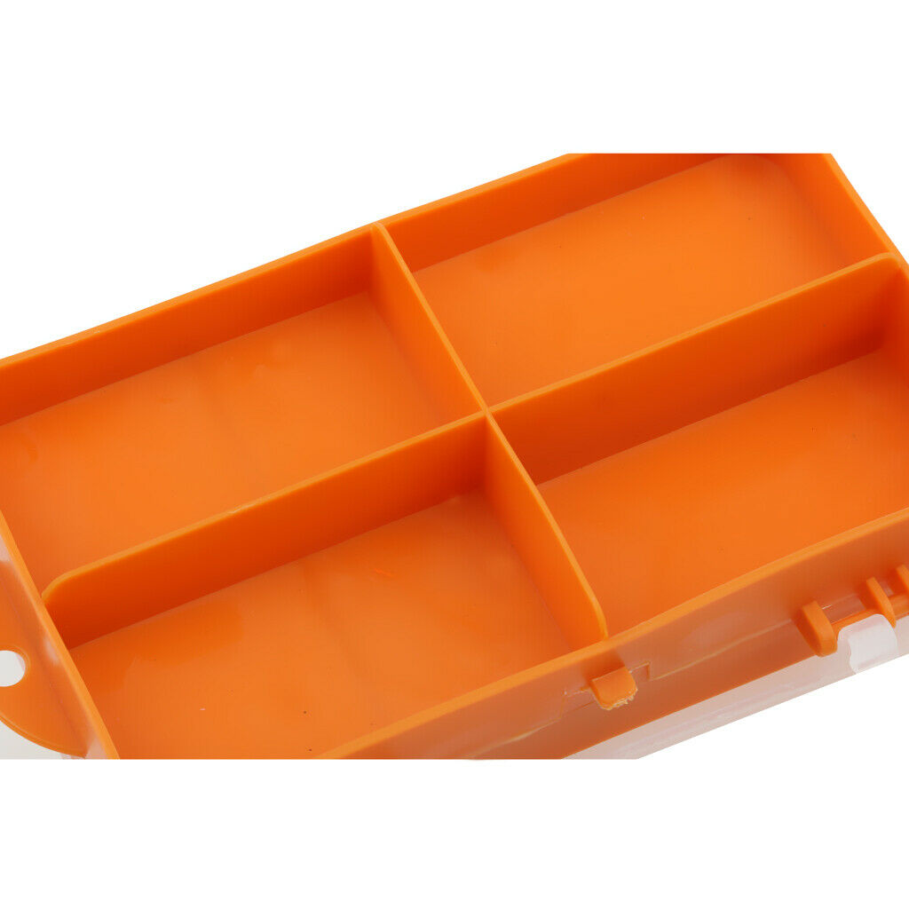 Double Side Waterproof Fishing Tackle Box Fish Lure Hook Storage Case Holder