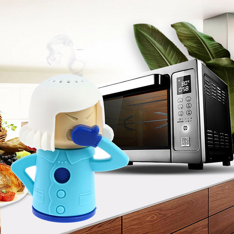 Angry Mama Microwave Oven Cleaner Steam Clean Kitchen Gadget Cooking To.l8