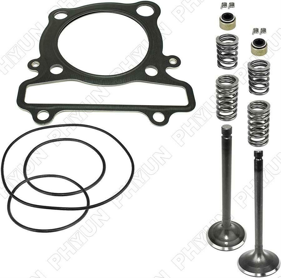 Cylinder Intake Exhaust Valve Gasket Kit For Yamaha Warrior 350 YFM350X 1987-04