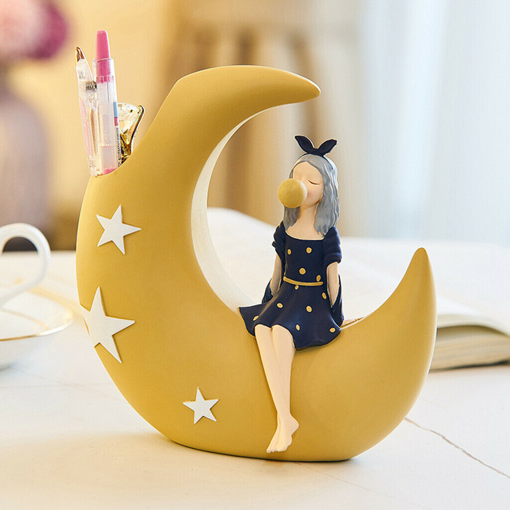 Multifunctional Pen Holder Stand Pencil Cup Pot Dry Flower Holder for Desk