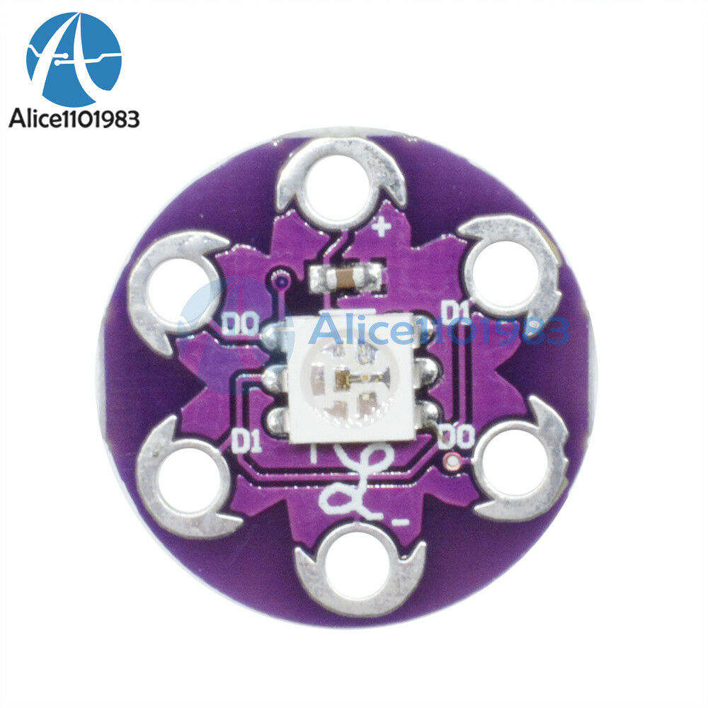 5PCS New LilyPad Pixel Board WS2812 5050 Lamp Panel LED Module for Arduino