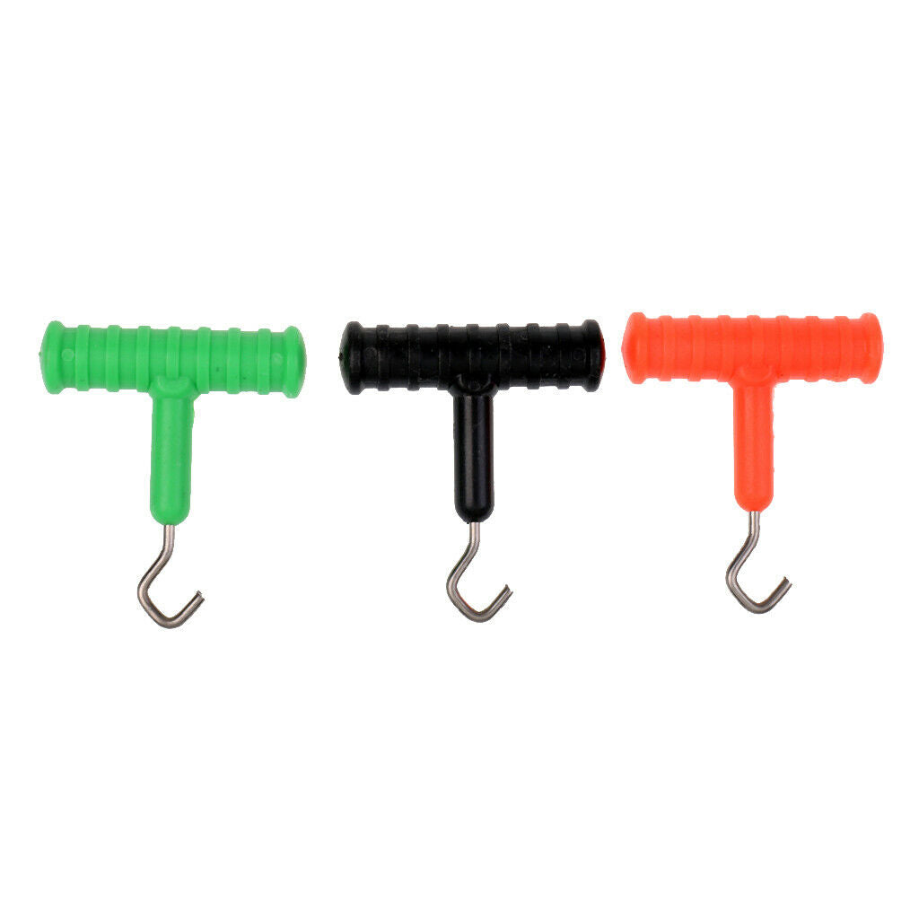 3 Pieces Hook Knot Tool Knot Hook Puller Carp Fishing Rig Terminal Tackle