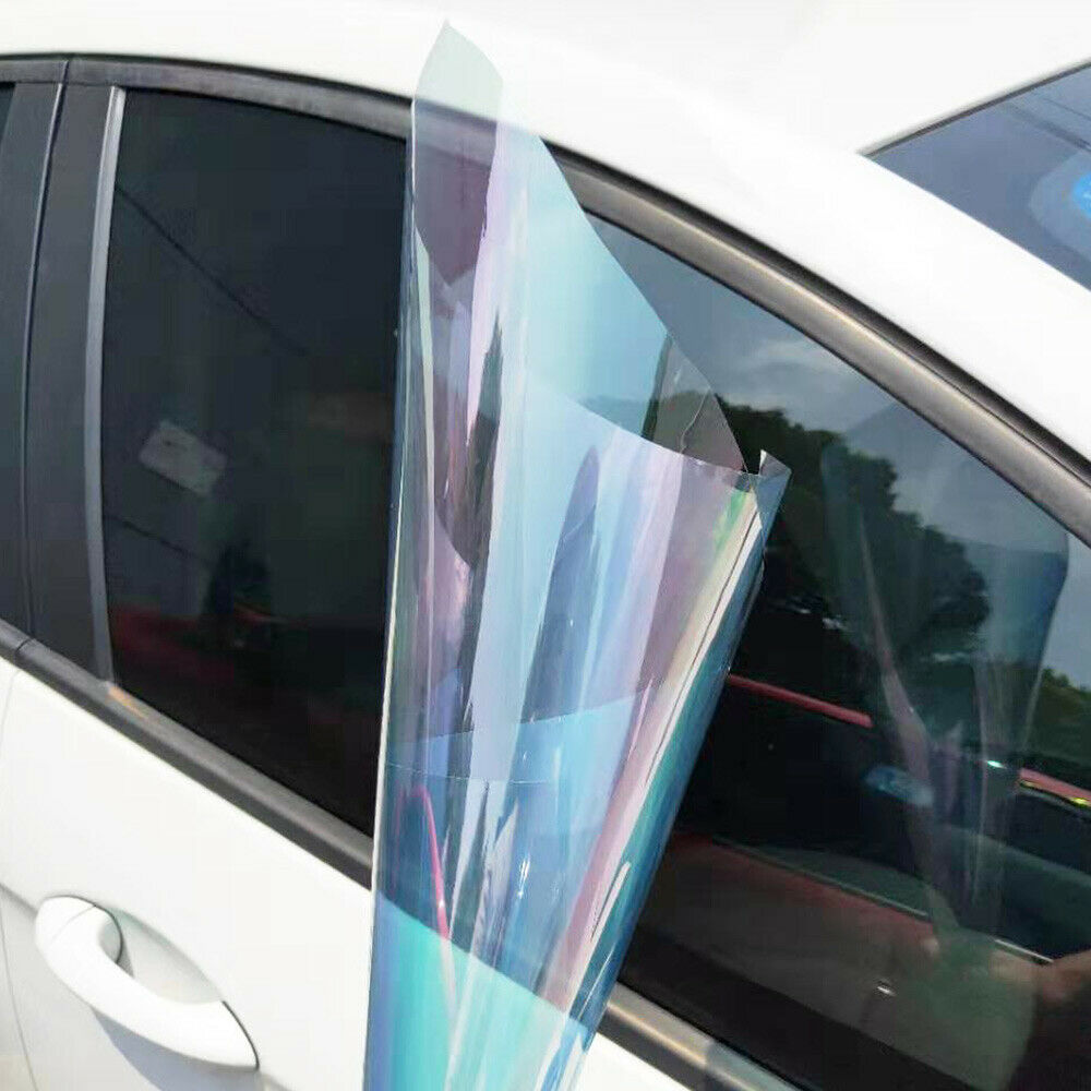 VLT65% Car Chameleon Window Tint Film Sun Control Anti-UV Car Protector 60x20in