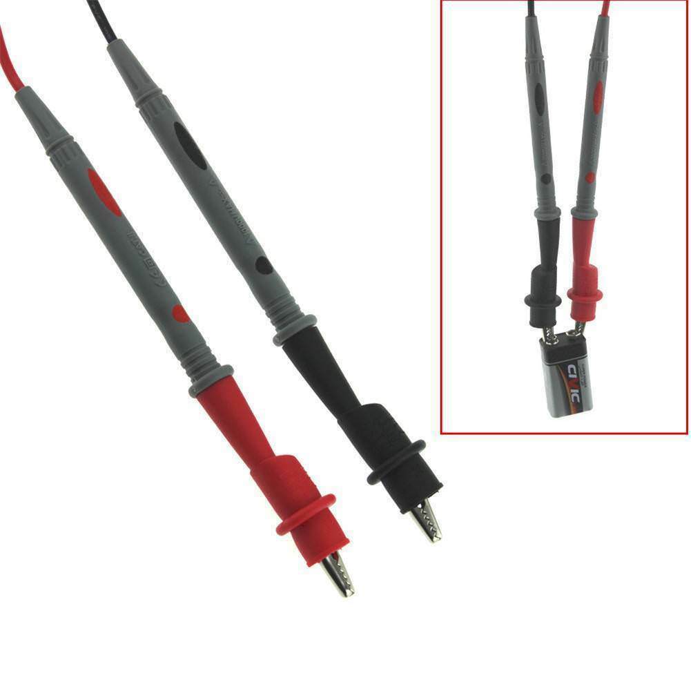Digital Multifunction Multimeter Leads Voltmeter Probe Test Cable Wire Pen Pop.
